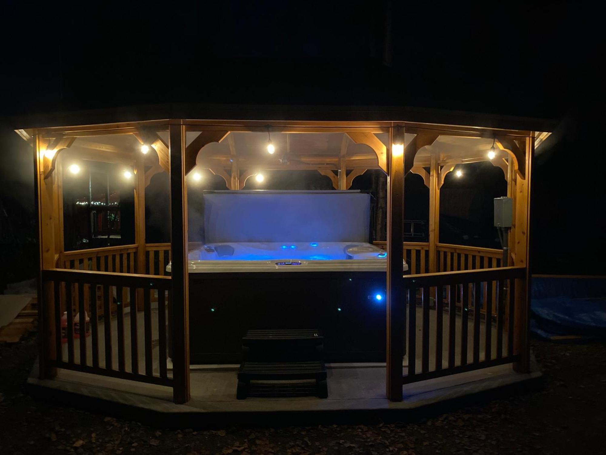 Talkeetna Log Cabin With Hot Tub Unit 2 Eksteriør bilde
