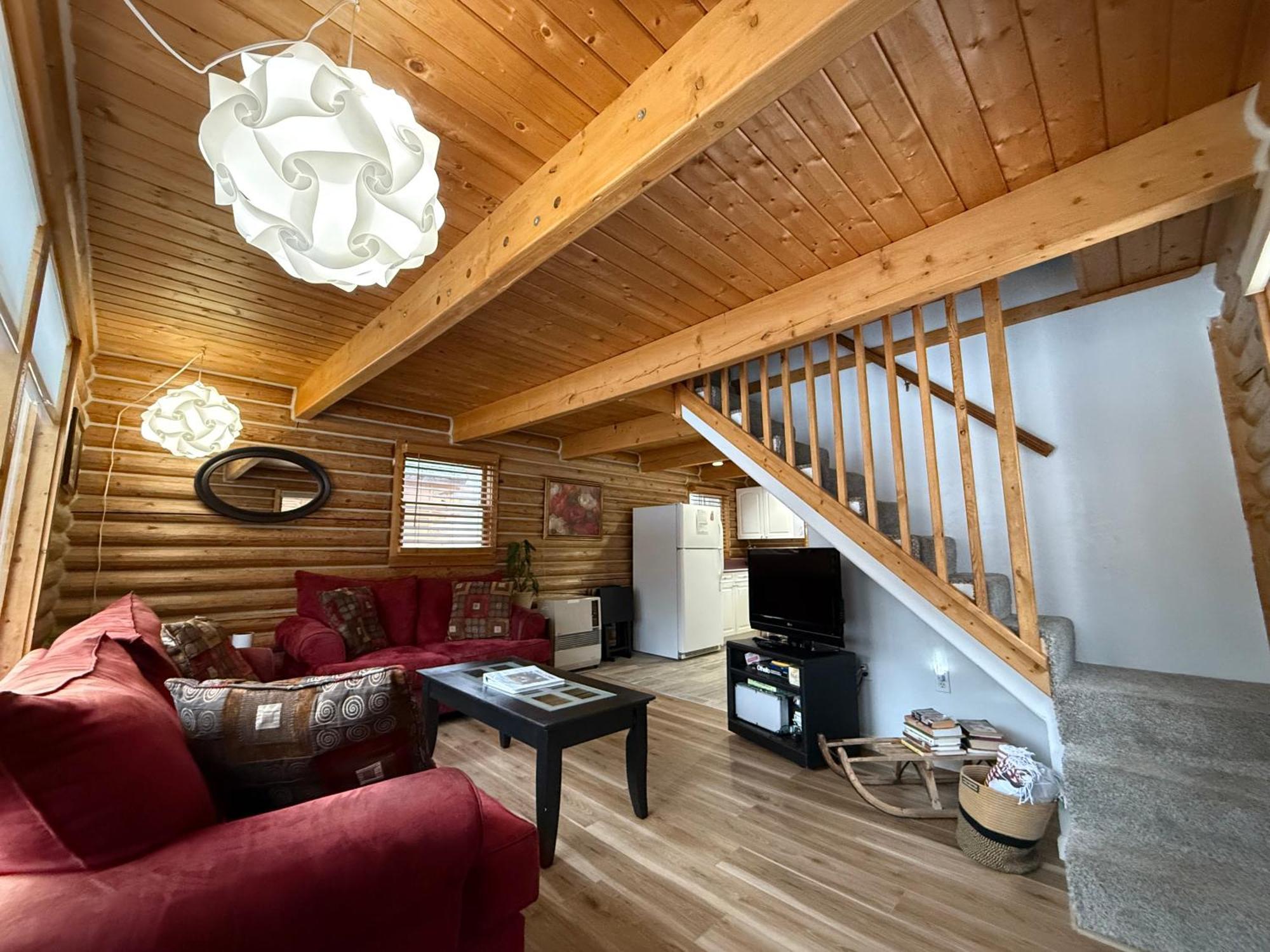 Talkeetna Log Cabin With Hot Tub Unit 2 Eksteriør bilde