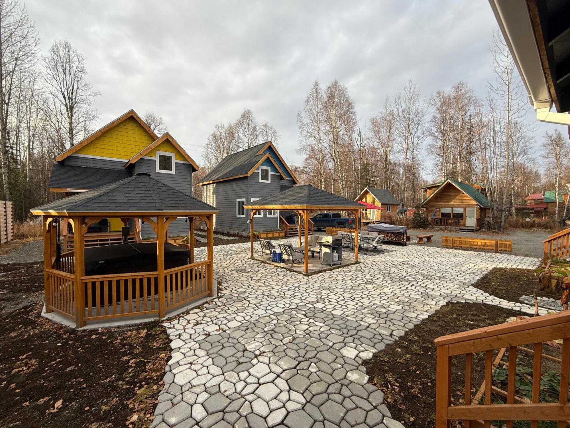 Talkeetna Log Cabin With Hot Tub Unit 2 Eksteriør bilde